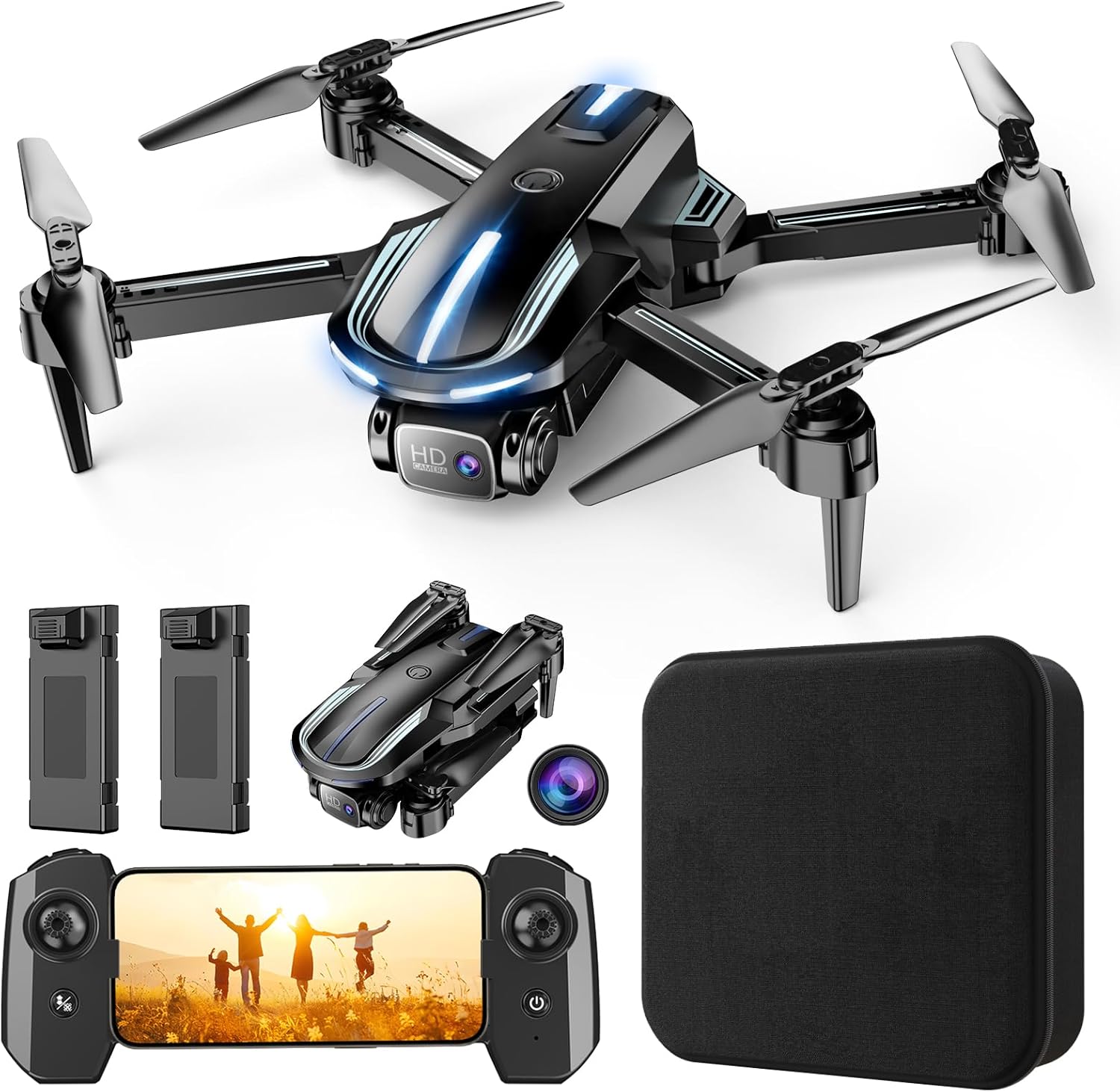 Foldable Mini Drone with Camera
